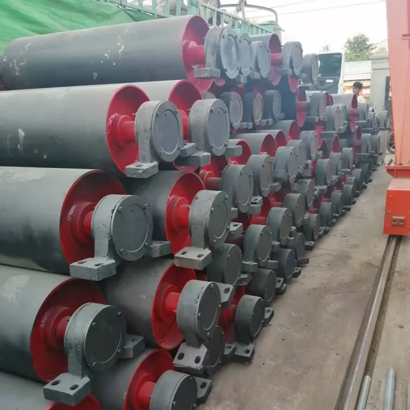 Steel Tail Return Bend Pulley for Belt Conveyor Tension Adjustment - Conveyor Pulleys - grmmachinery.com