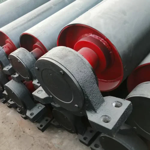 Steel Tail Return Bend Pulley for Belt Conveyor Tension Adjustment - Conveyor Pulleys - grmmachinery.com
