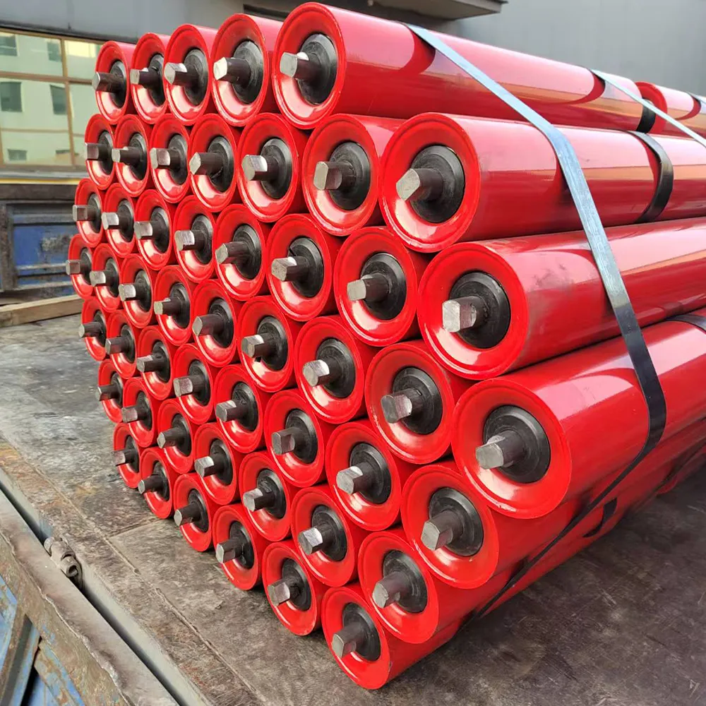 Conveyor Rollers & Idlers for Belt Conveyor System - Conveyor Rollers - grmmachinery.com