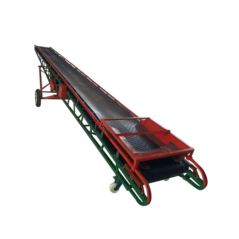 Movable Lifting Telescopic Conveyor - Belt Conveyor - grmmachinery.com